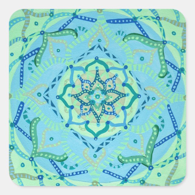 Mandala Stickers (Vorderseite)