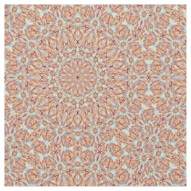Mandala Stoff (Nahaufnahme)