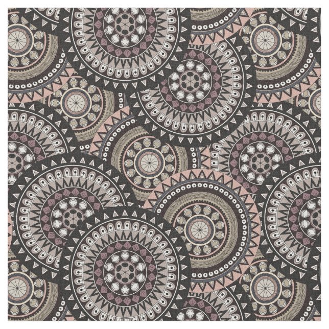 Mandala Stoff (Nahaufnahme)