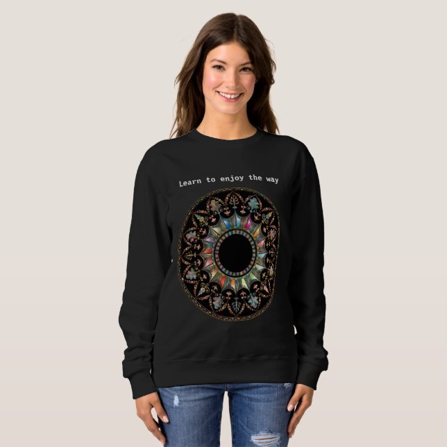 Mandala Sweatshirt (Vorne ganz)