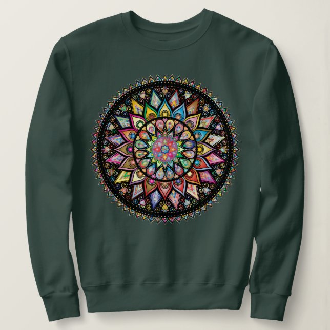 Mandala Sweatshirt (Design vorne)