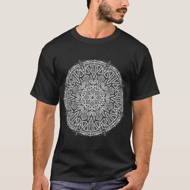 Mandala-T - Shirt (Vorderseite)