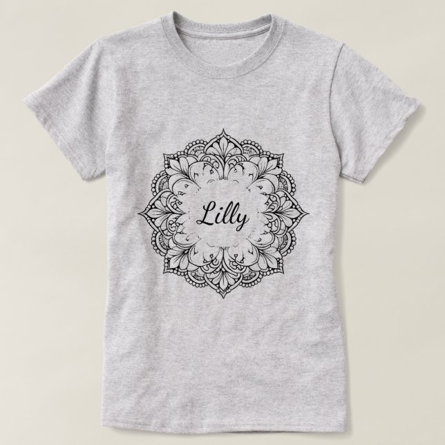 Mandala T-Shirt (Design vorne)