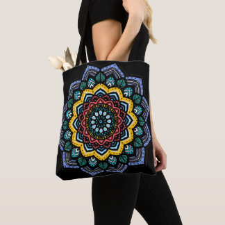 Mandala-Taschen-Tasche