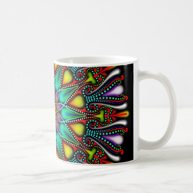 Mandala Tasse 3 (Rechts)