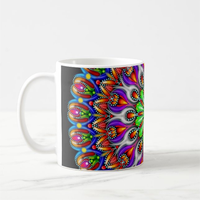 Mandala Tasse 5 (Links)