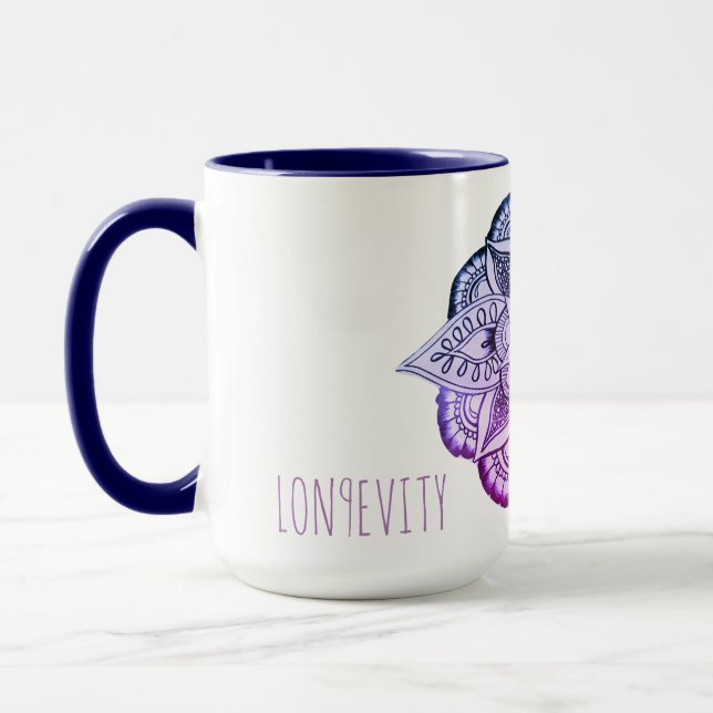 Mandala-Tasse Tasse (Links)