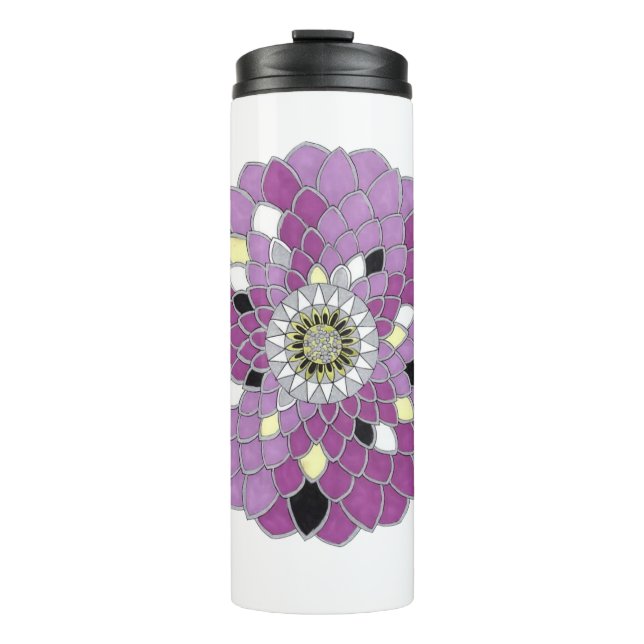 Mandala-Thermalbecher Thermosbecher (Vorderseite)