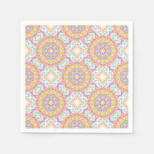 Mandala Tile Pattern Serviette