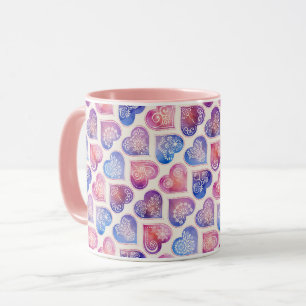 Mandala Tile Pattern Tasse