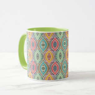 Mandala Tile Pattern Tasse