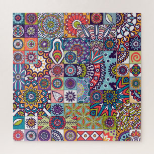 Mandala Tile Puzzle