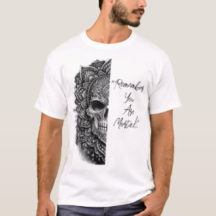 Mandala-Totenkopf T-Shirt