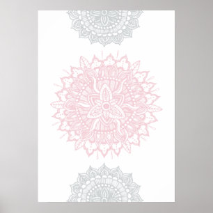 Mandala Tracera Ornament Poster