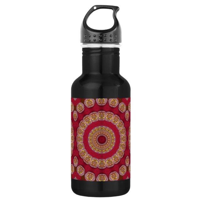 Mandala Trinkflasche (Vorderseite)
