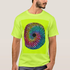 Mandala über LGBT Rainbow Gefärbte Krawatte T - Sh T-Shirt
