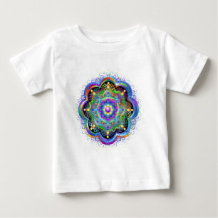 Mandala Universum Farben Baby T-shirt