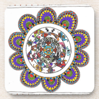 Mandala-Untersetzer Getränkeuntersetzer