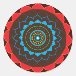Mandala Vector Art Zeichnend Sticker