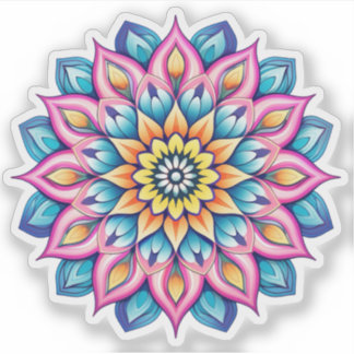 Mandala Vinyl Aufkleber