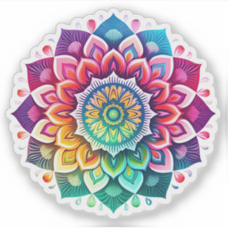 Mandala Vinyl Aufkleber