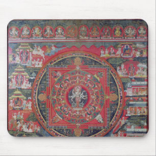 Mandala von Amoghapasa Mousepad