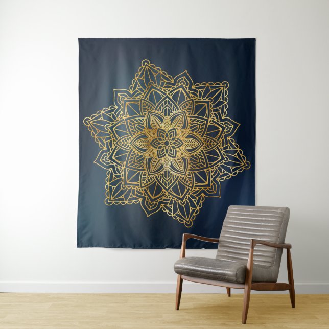 Mandala Wandteppich (Beispiel)