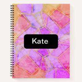 Mandala warme Kreide Skizze Notizbuch
