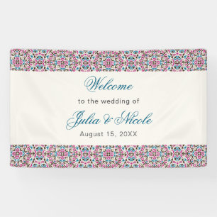 Mandala Wedding Banner