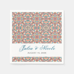 Mandala Wedding Serviette