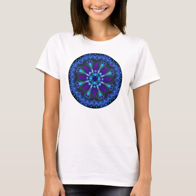 Mandala ~, welches die Liebe verbreitet T-Shirt (Vorderseite)