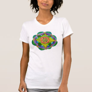 Mandala Women's Fine Jersey Short Sleeve T-Shirt