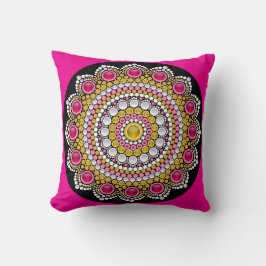 Mandala-Wurfkissen Kissen