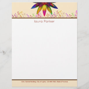 Mandala Yoga Lotus Blume Medizin Wasserfarbe