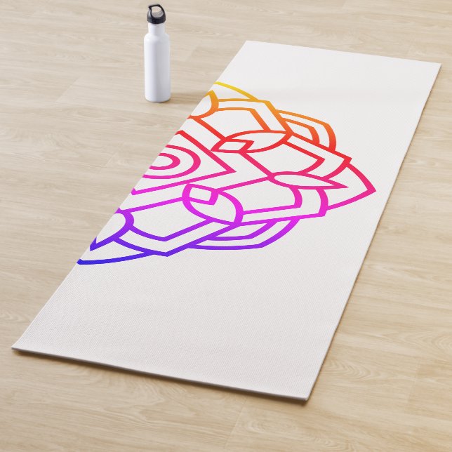 Mandala Yogamatte (Beispiel)