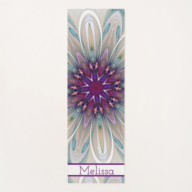 Mandala Yogamatte (Vorderseite)