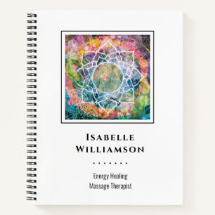 Mandala Zen Reiki Yoga Massage Heilige Spiritualit Notizbuch
