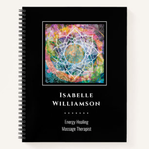 Mandala Zen Reiki Yoga Massage Heilige Spiritualit Notizbuch
