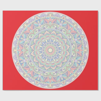 Mandala Zen Yoga Spiritual Geschenkpapier