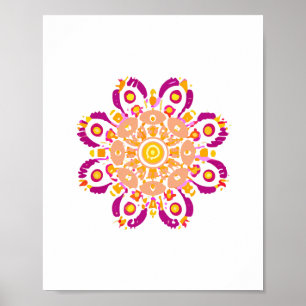Mandala Zoom Spielzeug Poster