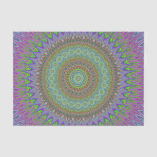 Mandalaexplosion Seidenpapier