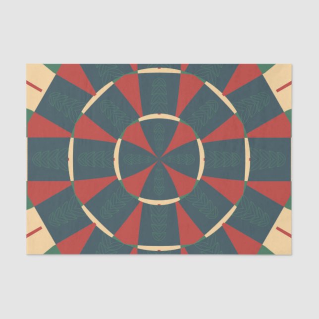 Mandalaic kaleidoscope seidenpapier (Vorderseite)