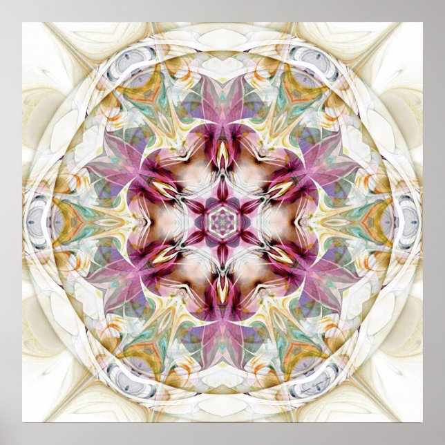 Mandalas aus dem 7. Plakat des Herzens der Verände (Vorne)