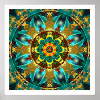 Mandalas aus der Tiefe der Liebe 26 Print