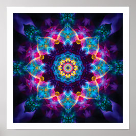 Mandalas aus der Tiefe der Liebe 30 Print Poster