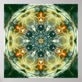 Mandalas des 6. Posters Poster