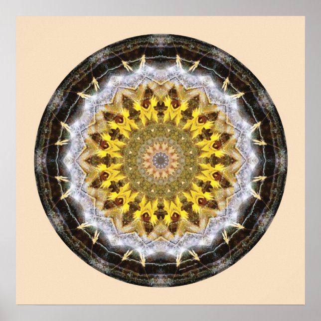Mandalas des Friedens, Nr. 11 Poster (Vorne)