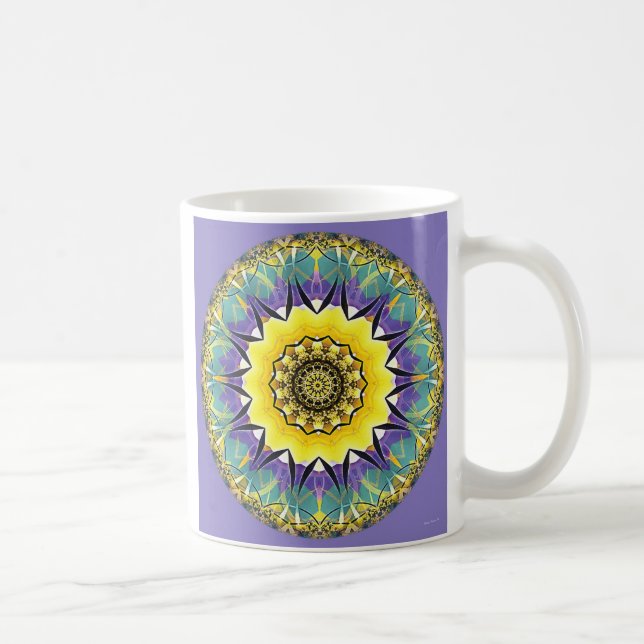 Mandalas des Heilens und des Weckens, Nr. 5, Tasse (Rechts)