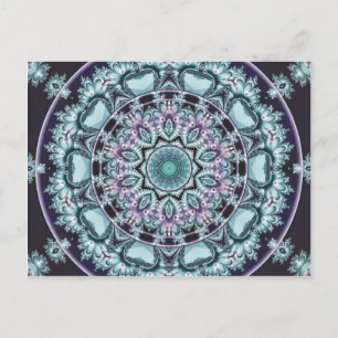 Mandalas des Herzens der Freiheit 4 Postkarte