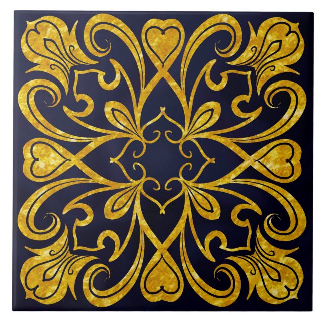 Mandalas Fliese (Vorderseite)